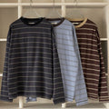 【3月中旬入荷次第お届けのご予約】anuke（アンヌーク） Border Loose Long T-shirts 62620620.