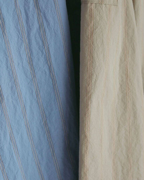 【3月中旬入荷次第お届けのご予約】anuke（アンヌーク） Dry Stripe Shirts 62710406.