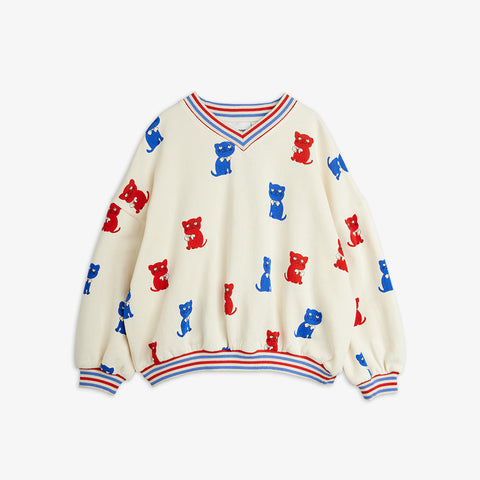 【ch2】mini rodini（ミニロディーニ） 2026AW  Kittens   jacket　 子ねこ柄 ジャケット.