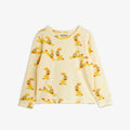 【ch2】mini rodini（ミニロディーニ） 2026AW  Rabbit  long sleeve tee Grey Melange　 ウサギ柄 長袖Tシャツ (コピー).