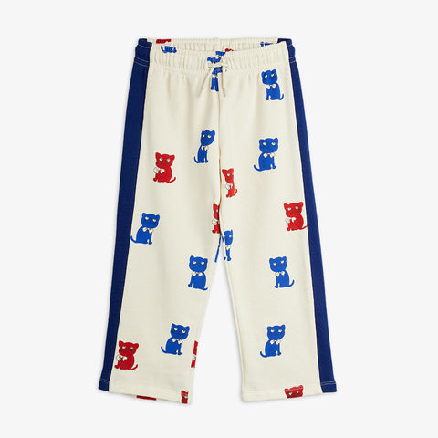 【ch2】mini rodini（ミニロディーニ） 2026AW Kittens  Sweatpants　子ねこ柄スウェットパンツ