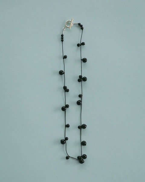 【3月下旬入荷次第お届けのご予約】anuke（アンヌーク） Stone Silkcord Necklace 62710904.