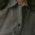 【4月下旬入荷次第お届けのご予約】anuke（アンヌーク） Woolchambray Sleeveless Shirts 62710405.