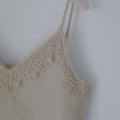 【3月上旬入荷次第お届けのご予約】anuke（アンヌーク） Twill Lace Camisole 62710404.