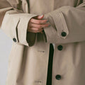 【2月上旬入荷次第お届けのご予約】anuke（アンヌーク） Soutiencollar Twill Coat 62710001.