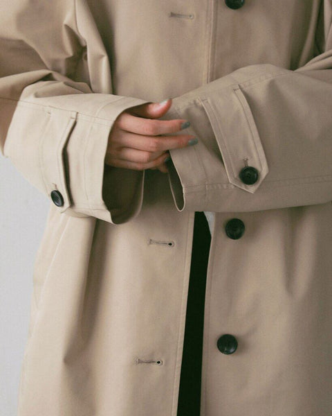【2月上旬入荷次第お届けのご予約】anuke（アンヌーク） Soutiencollar Twill Coat 62710001.