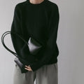 【2月上旬入荷次第お届けのご予約】anuke（アンヌーク） Leather Boston Bag 62711003.