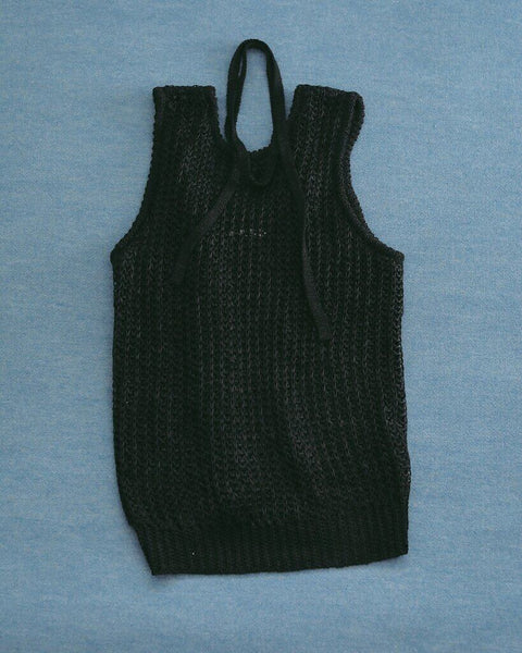 【4月下旬入荷次第お届けのご予約】anuke（アンヌーク） Paperyarn Knit Vest 62710510.