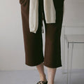 【3月中旬入荷次第お届けのご予約】anuke（アンヌーク） Back Satin Capripants 62710718.