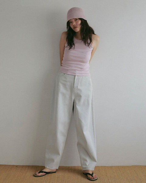 【2月中旬入荷次第お届けのご予約】anuke（アンヌーク） Wide Cocoon Denim 62711402.