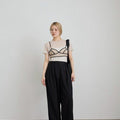 【2月中旬入荷次第お届けのご予約】anuke（アンヌーク） Twill Tuck Widepants 62710712.