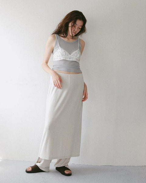 【4月中旬入荷次第お届けのご予約】anuke（アンヌーク） Wool Rib Tanktop 62710620.