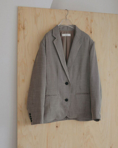【3月中旬入荷次第お届けのご予約】anuke（アンヌーク） Tweed Mesh Jacket 62710105.