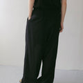 【4月下旬入荷次第お届けのご予約】anuke（アンヌーク） Woolchambray Tuck Pants 62710717.