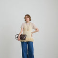 【5月中旬入荷次第お届けのご予約】anuke（アンヌーク） Americansleeve Fringe Tops 62710526.