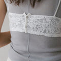 【5月上旬入荷次第お届けのご予約】anuke（アンヌーク） Piping Lace Bratop 62710407.