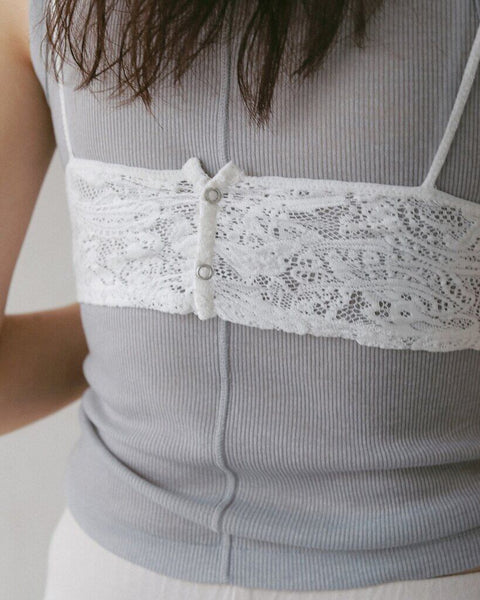 【5月上旬入荷次第お届けのご予約】anuke（アンヌーク） Piping Lace Bratop 62710407.