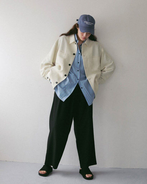 【2月中旬入荷次第お届けのご予約】anuke（アンヌーク） Twill Tuck Widepants 62710712.