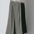 【2月中旬入荷次第お届けのご予約】anuke（アンヌーク） Twill Tuck Widepants 62710712.
