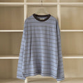 【3月中旬入荷次第お届けのご予約】anuke（アンヌーク） Border Loose Long T-shirts 62620620.