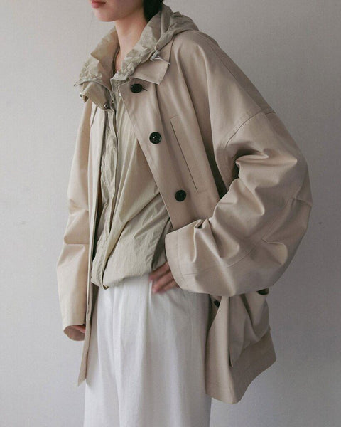 【2月中旬入荷次第お届けのご予約】anuke（アンヌーク） Over Half Coat 62710002.