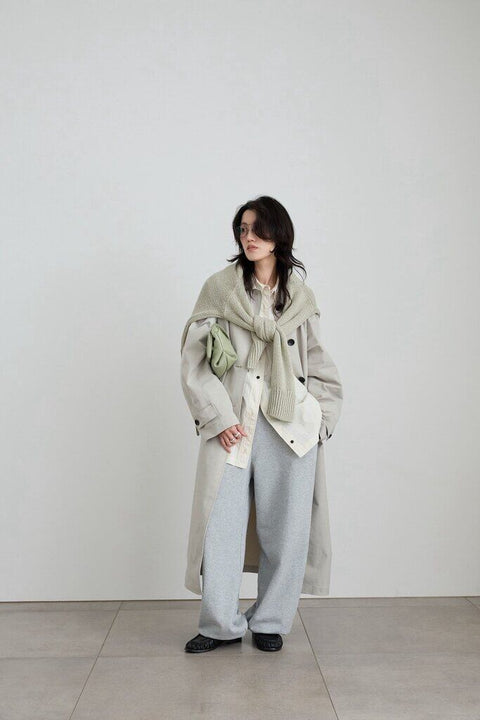 【2月上旬入荷次第お届けのご予約】anuke（アンヌーク） Soutiencollar Twill Coat 62710001.