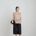 【4月下旬入荷次第お届けのご予約】anuke（アンヌーク） Paperyarn Knit Vest 62710510.