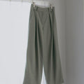 【2月中旬入荷次第お届けのご予約】anuke（アンヌーク） Twill Tuck Widepants 62710712.