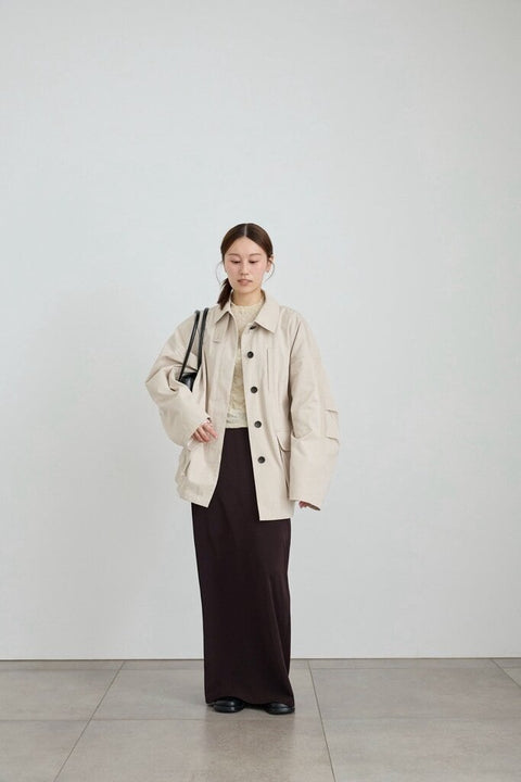 【2月中旬入荷次第お届けのご予約】anuke（アンヌーク） Over Half Coat 62710002.
