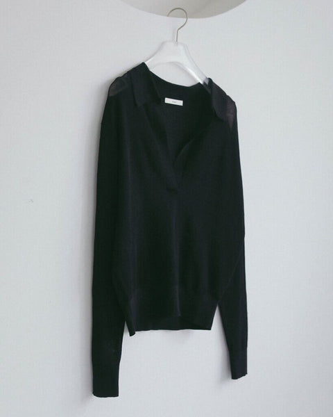 【3月上旬入荷次第お届けのご予約】anuke（アンヌーク） Sheer Skipper Knit 62710524.