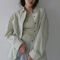 【2月中旬入荷次第お届けのご予約】anuke（アンヌーク） Work Over Shirts 62710415.