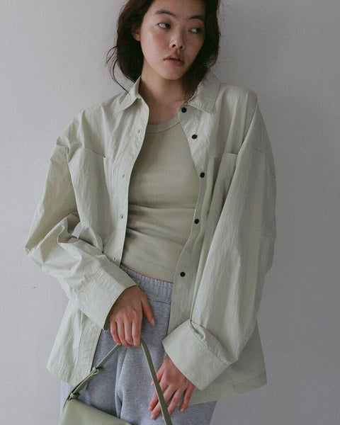 【2月中旬入荷次第お届けのご予約】anuke（アンヌーク） Work Over Shirts 62710415.