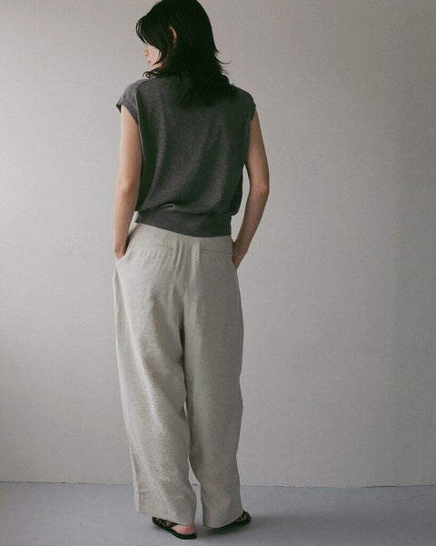 【4月中旬入荷次第お届けのご予約】anuke（アンヌーク） Vneck Botton Vest 62710521.
