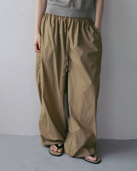 【3月上旬入荷次第お届けのご予約】anuke（アンヌーク） Sheer Nylon Pants 62710708.