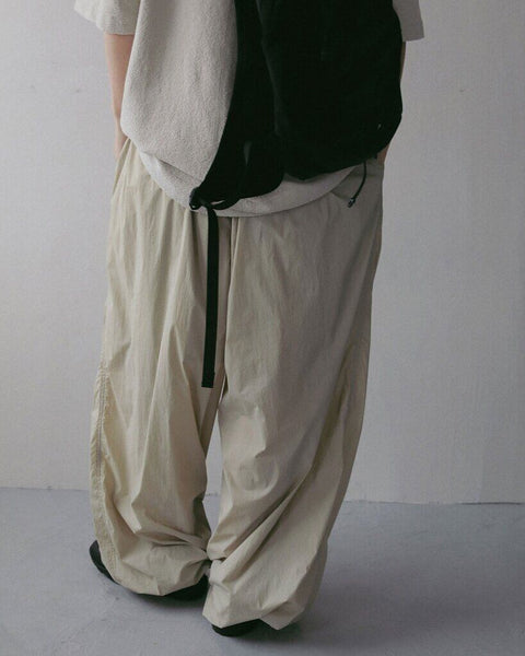 【3月上旬入荷次第お届けのご予約】anuke（アンヌーク） Sheer Nylon Pants 62710708.