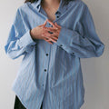 【3月中旬入荷次第お届けのご予約】anuke（アンヌーク） Dry Stripe Shirts 62710406.