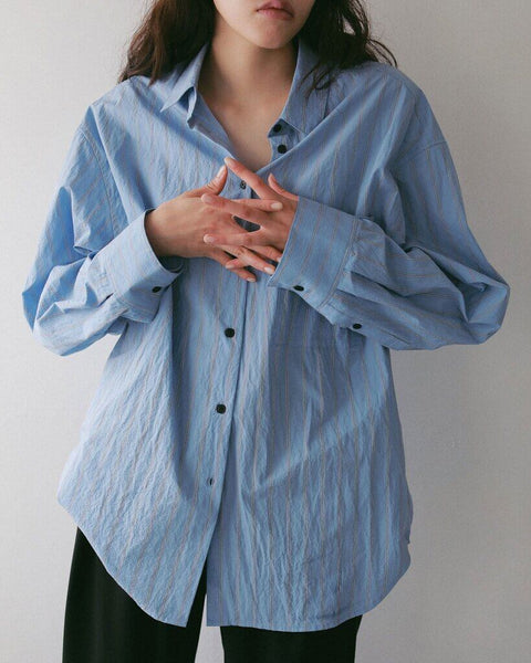 【3月中旬入荷次第お届けのご予約】anuke（アンヌーク） Dry Stripe Shirts 62710406.