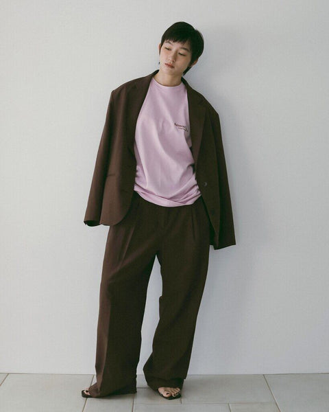 【3月中旬入荷次第お届けのご予約】anuke（アンヌーク） Logo Long T-Shirts 62610623.