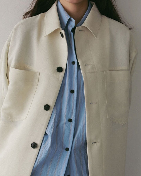 【3月中旬入荷次第お届けのご予約】anuke（アンヌーク） Workpocket Over Shirts 62710409.