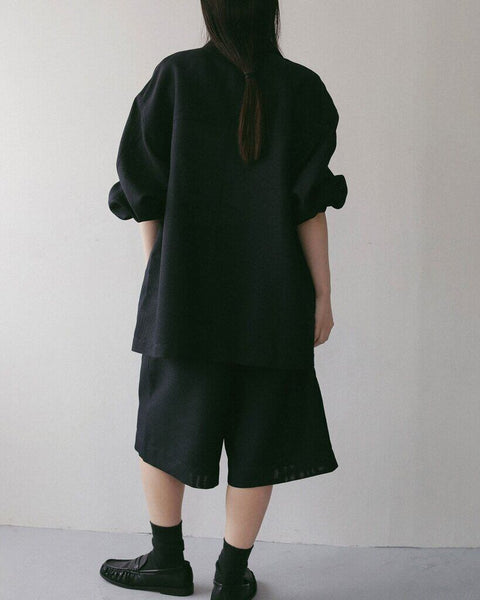 【3月中旬入荷次第お届けのご予約】anuke（アンヌーク） Tuck Half Pants 62710713.