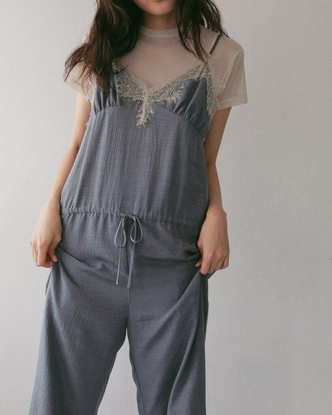【4月下旬入荷次第お届けのご予約】anuke（アンヌーク） Dot Jacquard Combinaison 62710305.