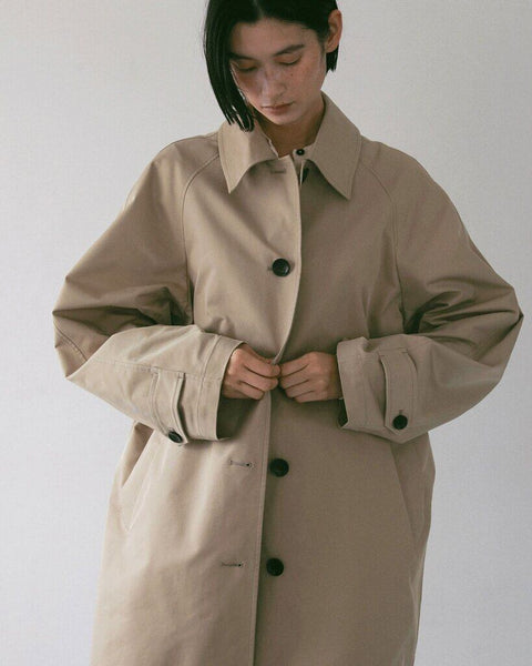 【2月上旬入荷次第お届けのご予約】anuke（アンヌーク） Soutiencollar Twill Coat 62710001.