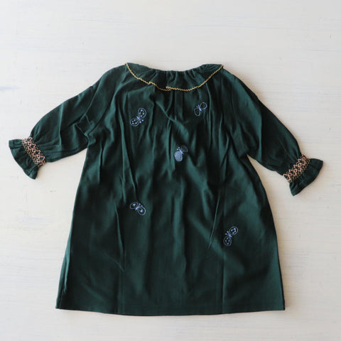 ・mina perhonen 24AW tuike -green- pullover ACA8429P, ACA8430P
