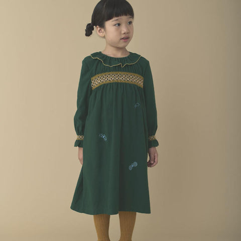 ・mina perhonen 24AW tuike -green- pullover ACA8429P, ACA8430P