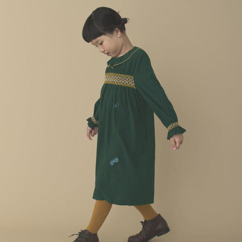 ・mina perhonen 24AW tuike -green- pullover ACA8429P, ACA8430P