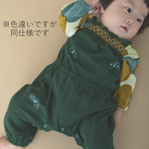 mina perhonen（ミナペルホネン） 25AW choucho -black-  サロペット、ロンパース  ADA8481P