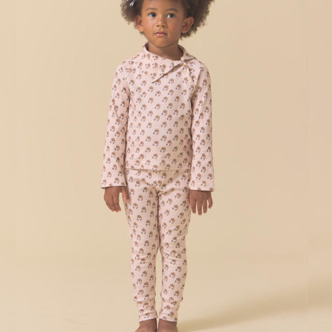 Lali Kids 2024SS BALLET DRESS One Piece SUMMER BLOOMS PRINT