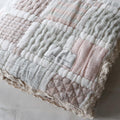 Bebe Organic（ベベオーガニック）2026AW Mai Blanket -Mellow Patchwork- パッチワークブランケット、おくるみ.