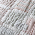 Bebe Organic（ベベオーガニック）2026AW Mai Blanket -Mellow Patchwork- パッチワークブランケット、おくるみ.