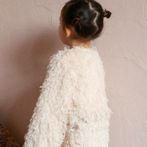 [Pre-order for delivery in October] &amp;pal 2024AW butterfly cardigan, beige